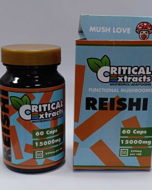 Reishi Extract Capsules – 60capsules (250mg per capsule)