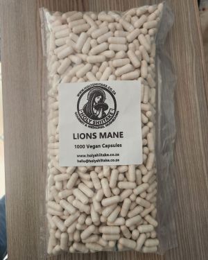 Neuro Enhance – Lion’s Mane Capsules (Bulk Pack: 1000 x Size 00, 500mg per capsule)